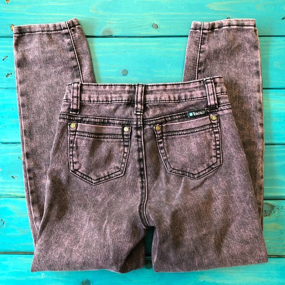 Tractor Girls Pink Acid Washed Jegging Style Jean - Picture 7 of 9